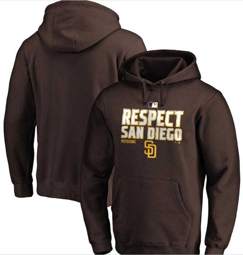 Men's San Diego Padres Brown 2020 Postseason Collection Pullover Hoodie,We sell and wholesale Men's San Diego Padres Brown 2020 Postseason Collection Pullover Hoodie on line form chian!